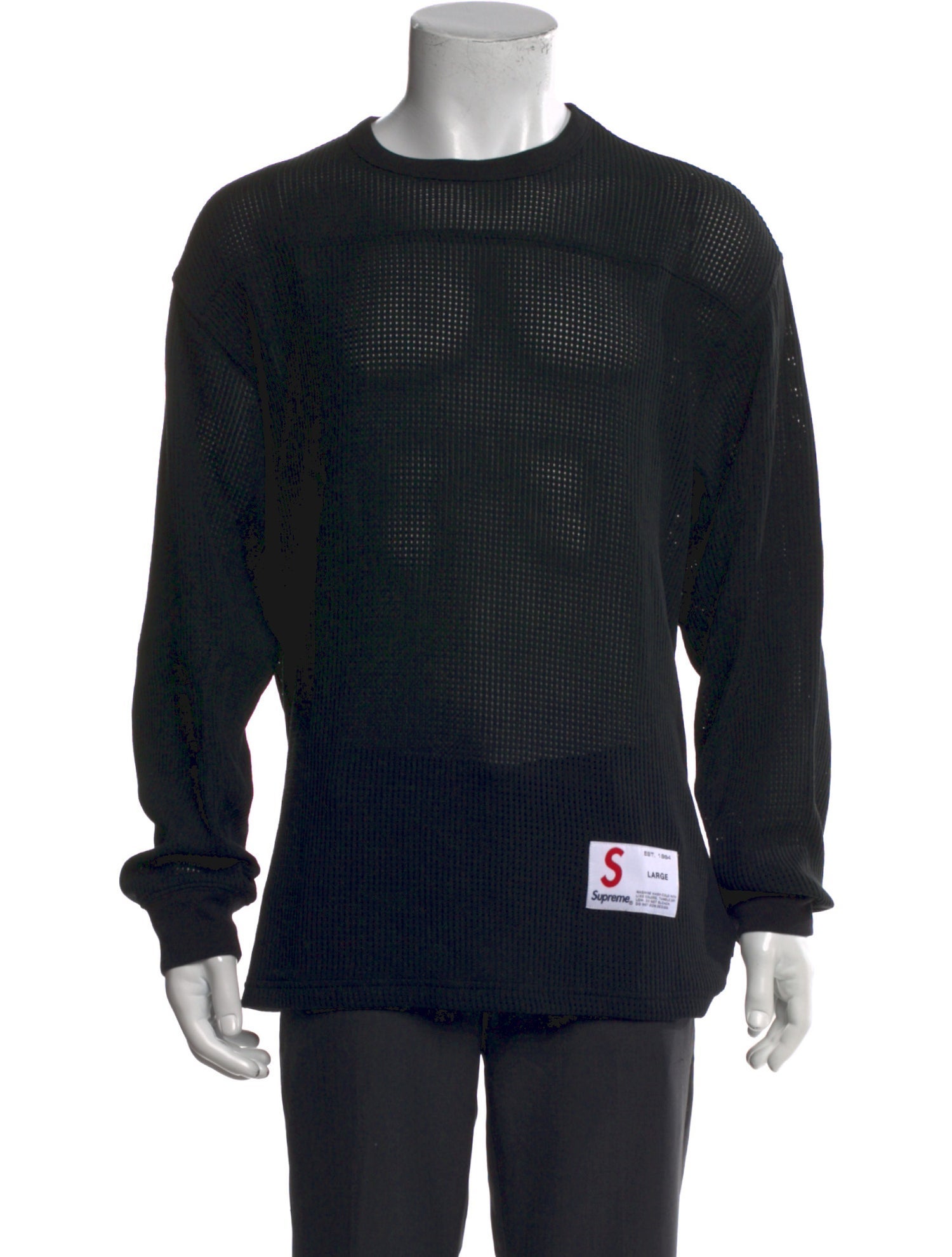 Supreme Crew Neck Long Sleeve Pullover w/ Tags