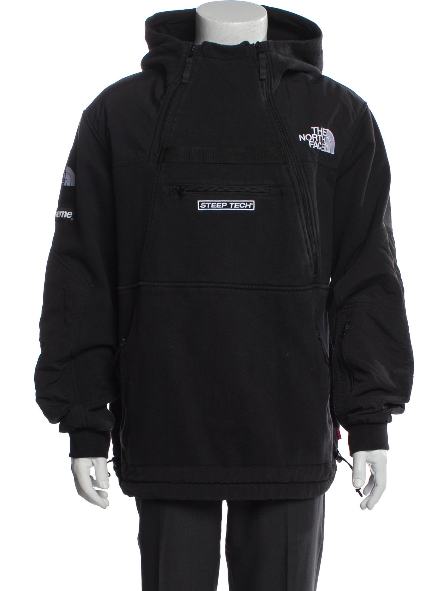 The North Face Graphic Print Mock Neck Hoodie