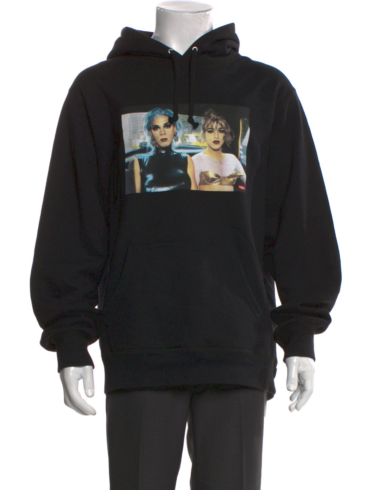 Supreme Graphic Print Crew Neck Hoodie