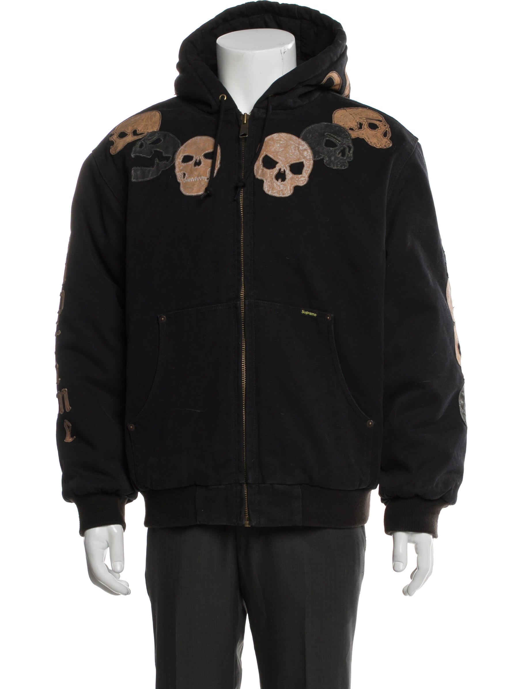 Supreme 2022 X The Great China Wall Hooded Work Jacket Puffer Coat