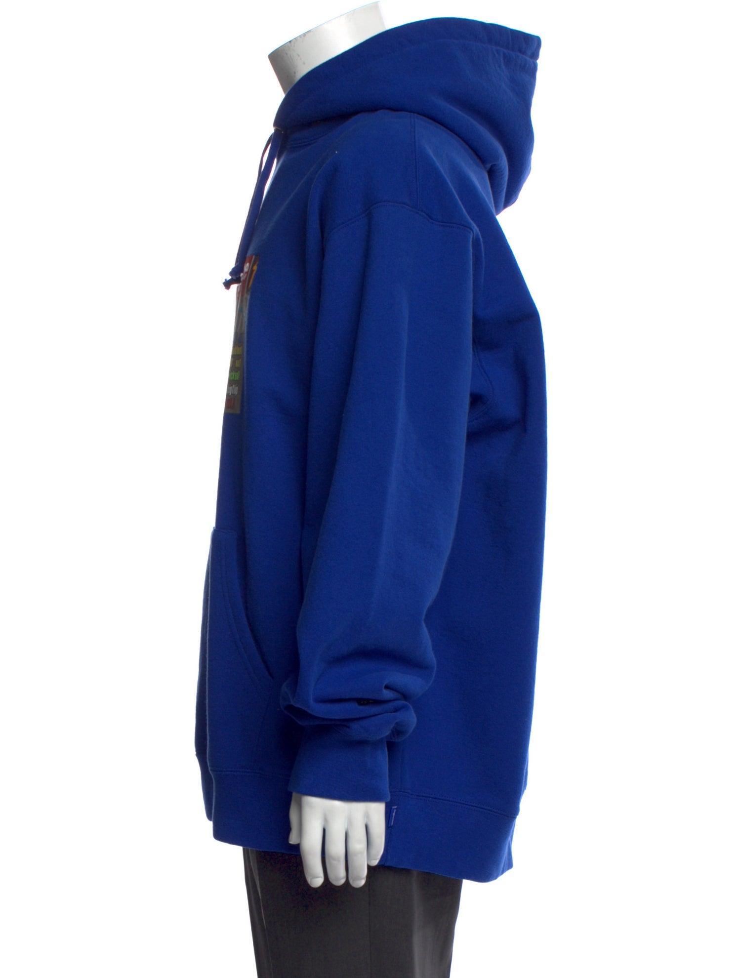 Supreme Graphic Print Crew Neck Hoodie