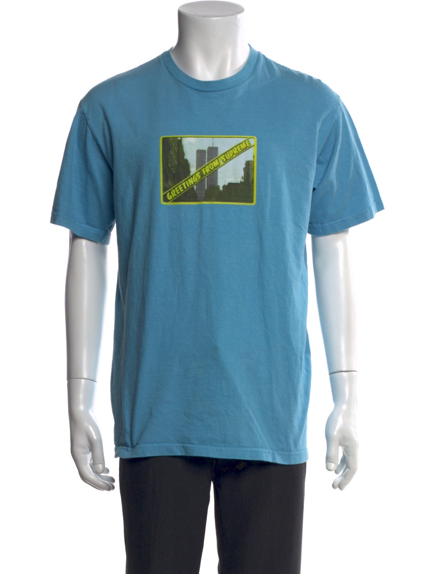 Supreme Graphic Print Crew Neck T-Shirt