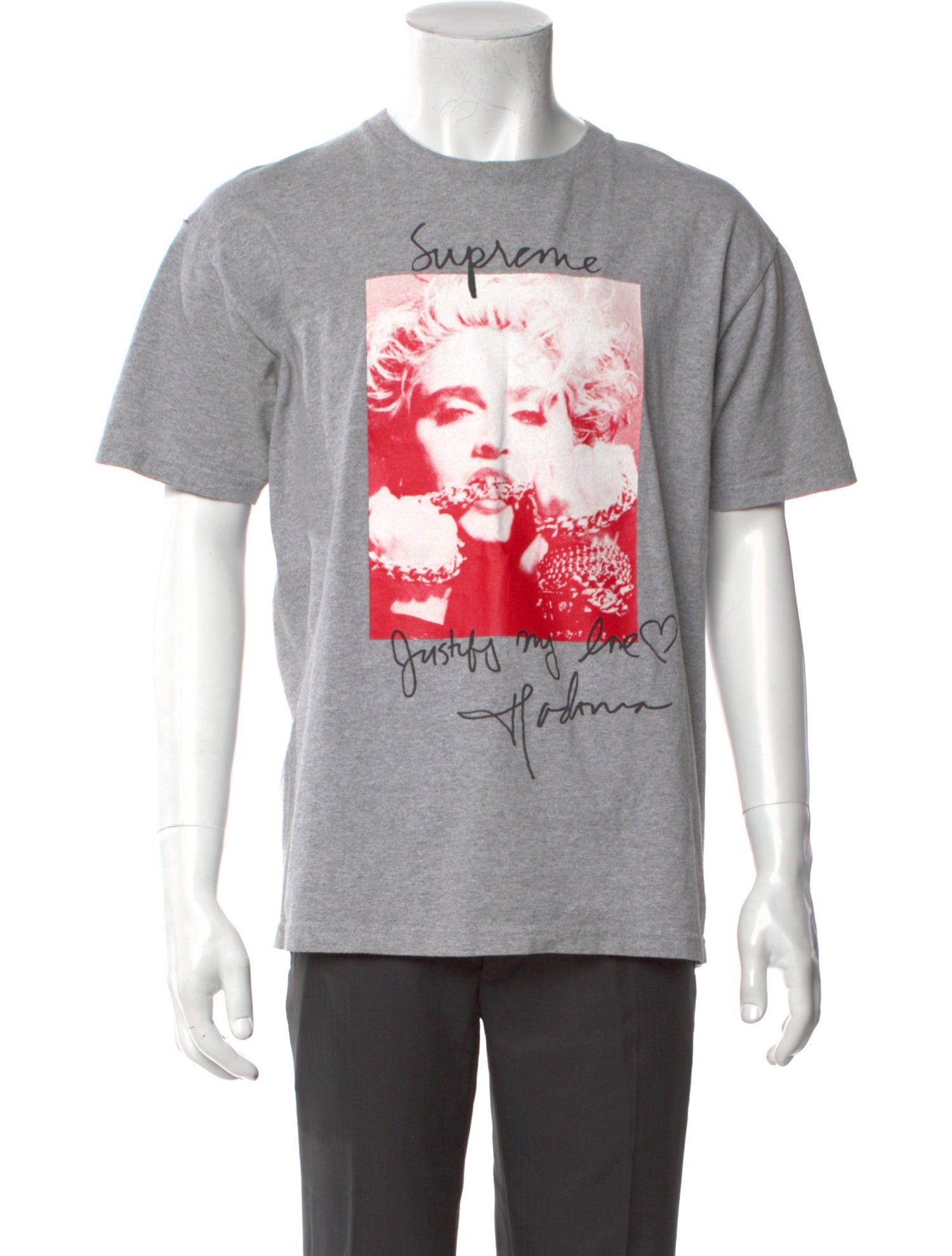 Supreme Graphic Print Crew Neck T-Shirt