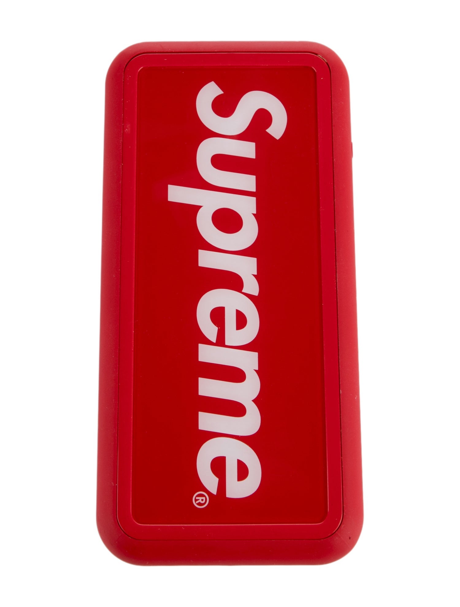 Supreme Logo Print Power Bank
