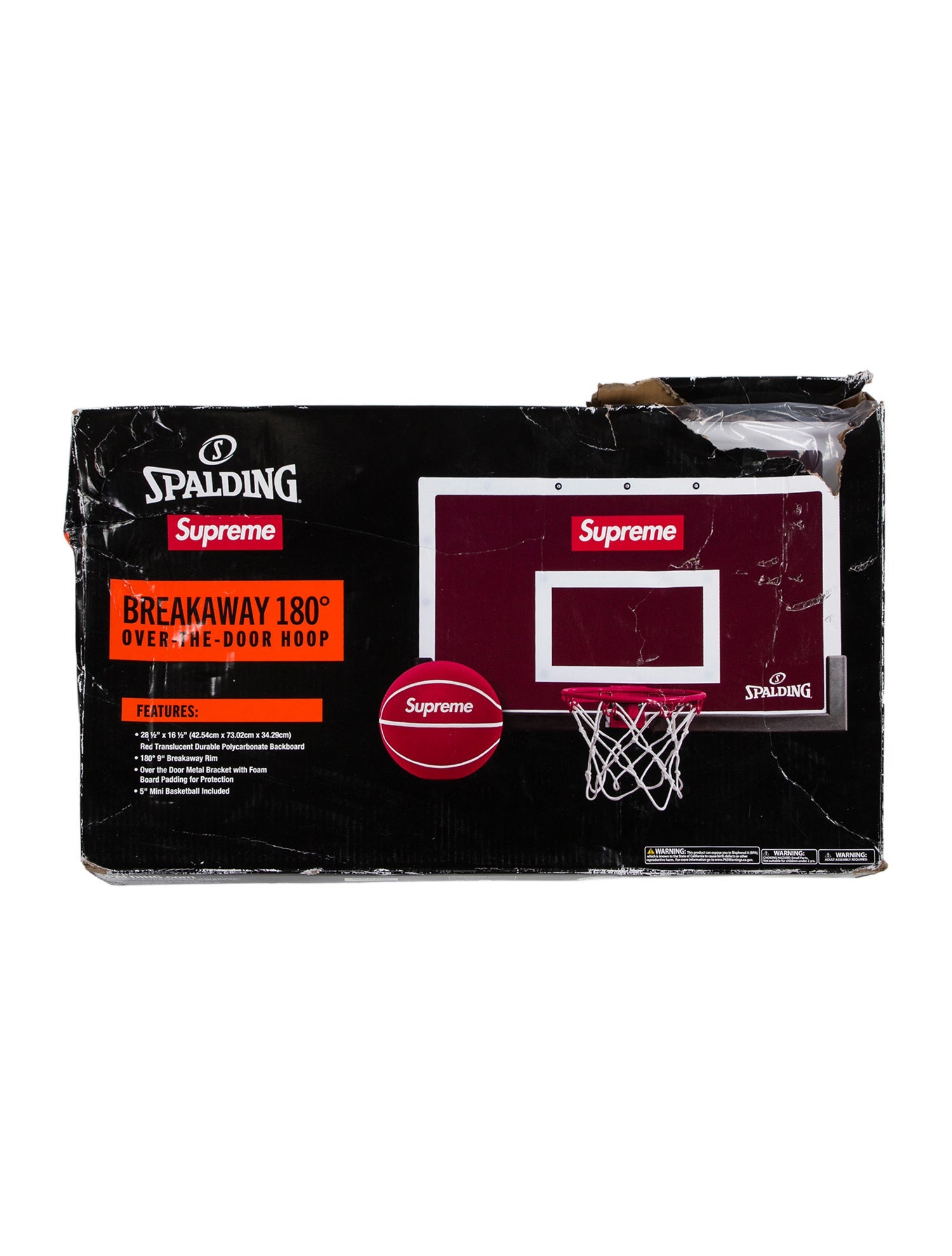 Supreme x Spalding® Mini Basketball Hoop