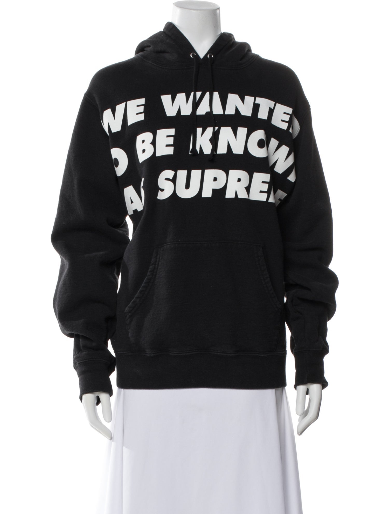 Supreme Graphic Print Crew Neck Sweater