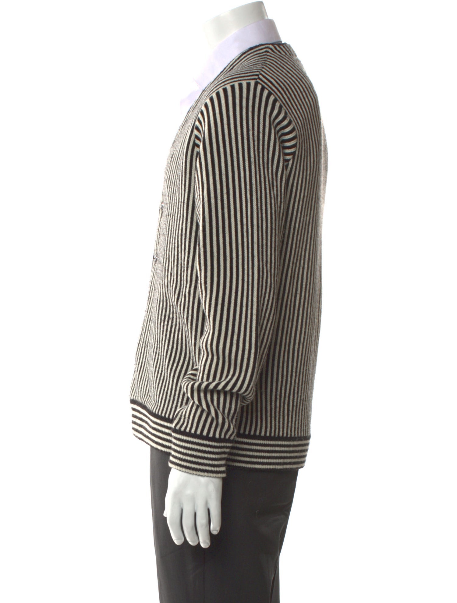Supreme Striped V-Neck Cardigan