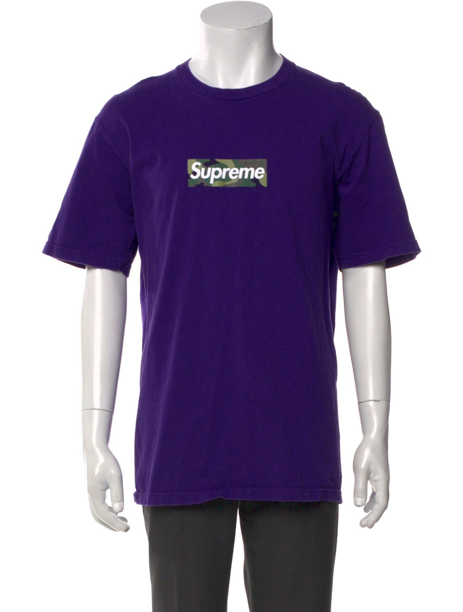 Supreme Signature Logo Graphic Print T-Shirt