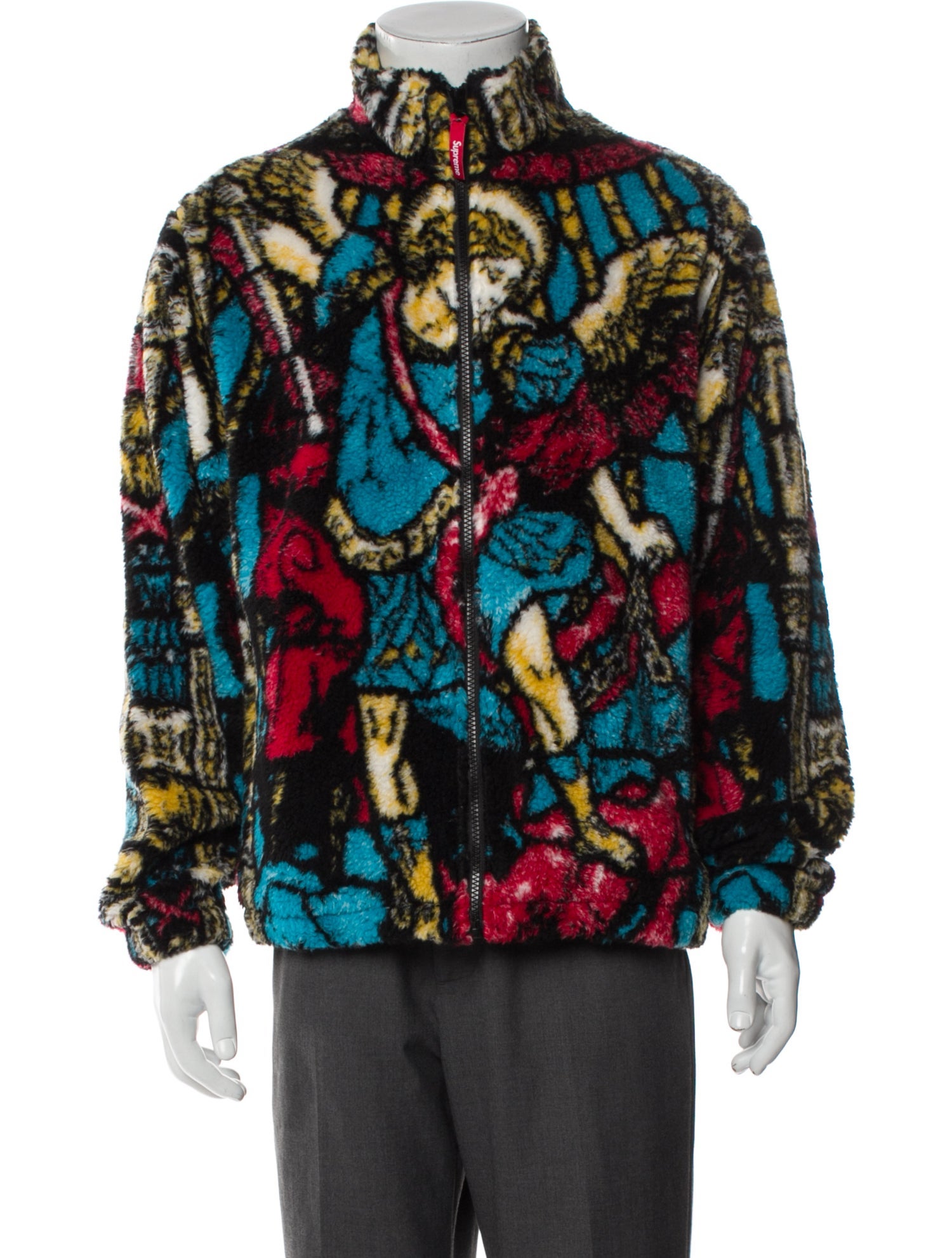 Supreme 2021 Saint Michael Fleece Windbreaker