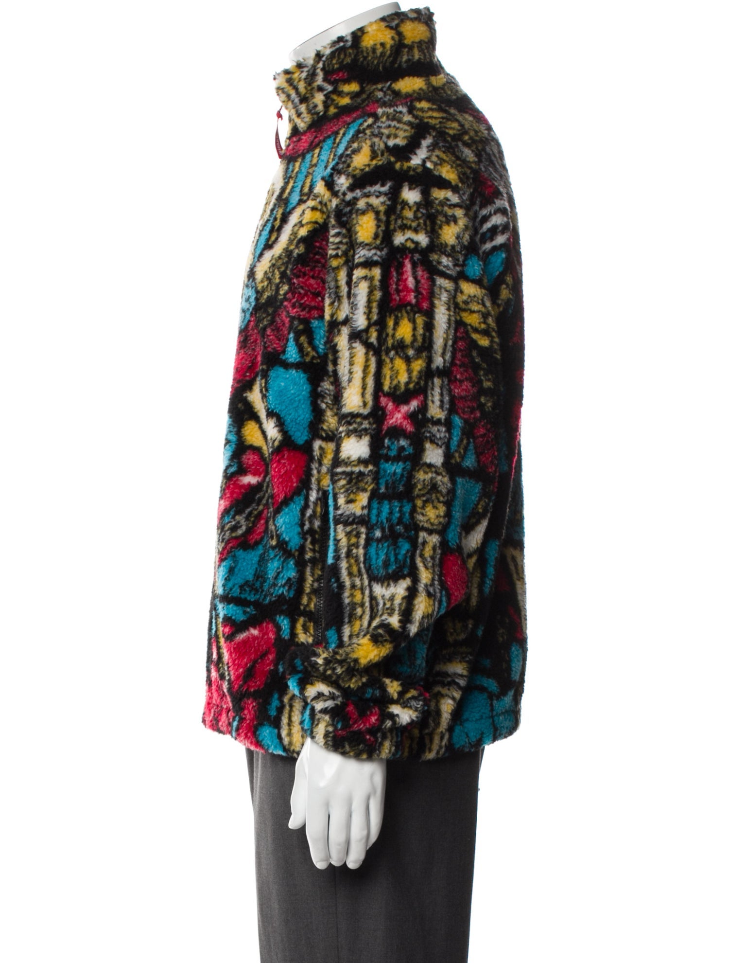 Supreme 2021 Saint Michael Fleece Windbreaker