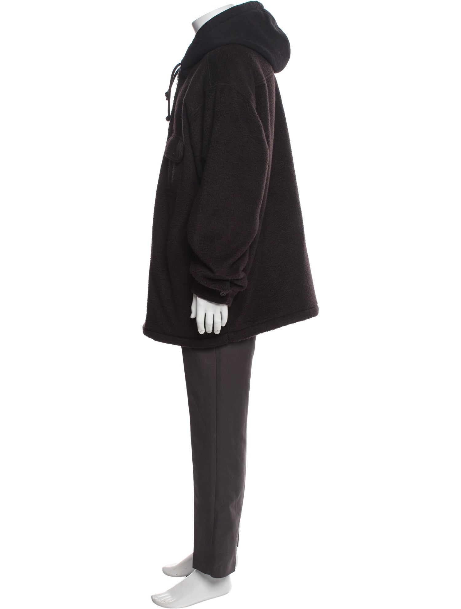 Supreme Fleece Zip Up Parka