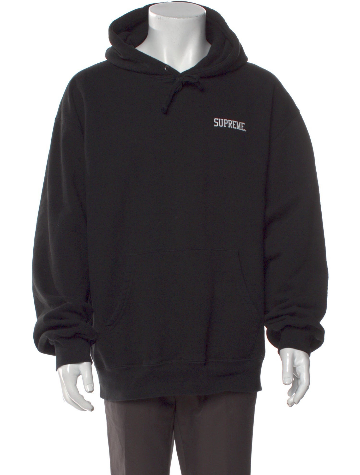 Supreme Graphic Print Crew Neck Hoodie