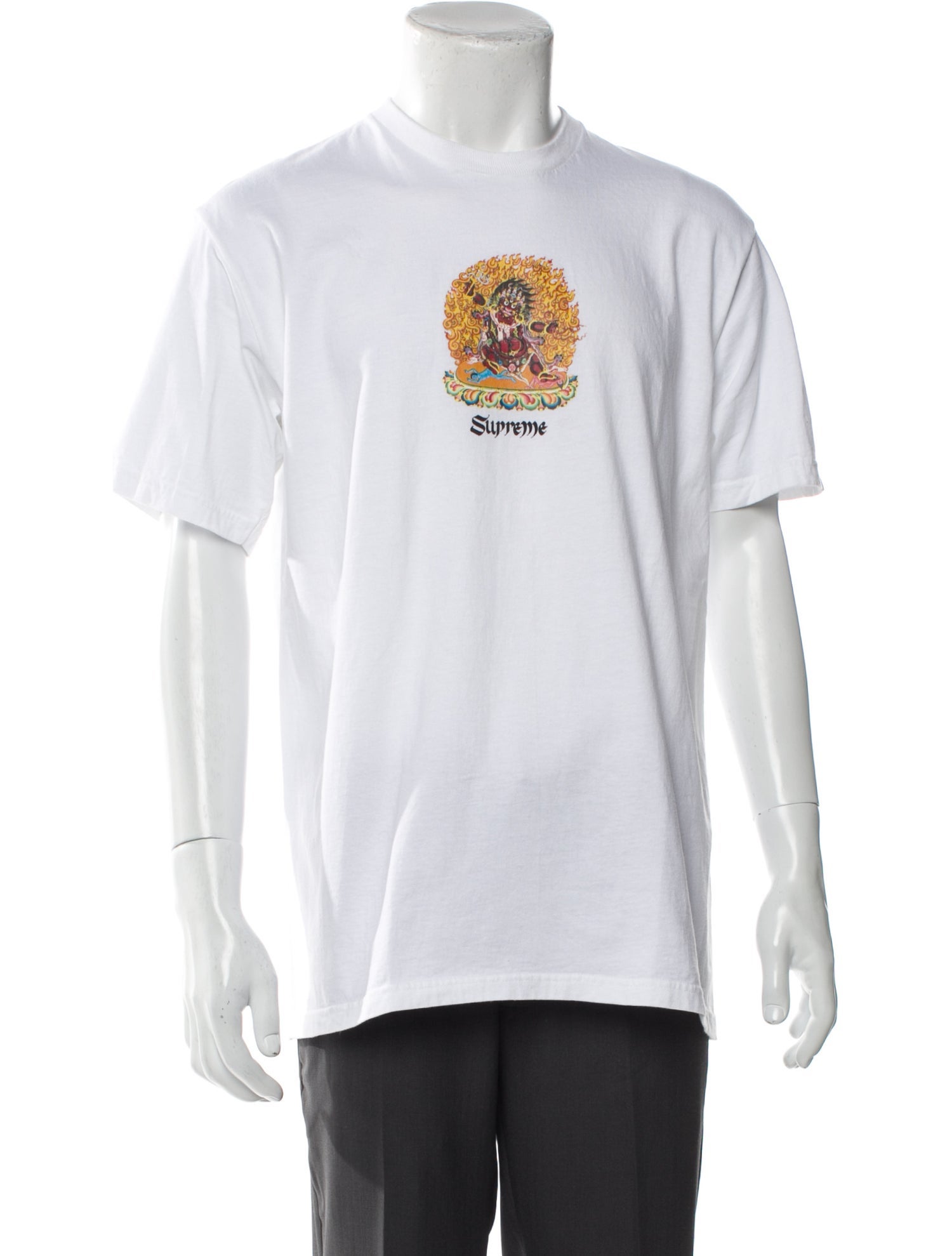 Supreme Graphic Print Crew Neck T-Shirt