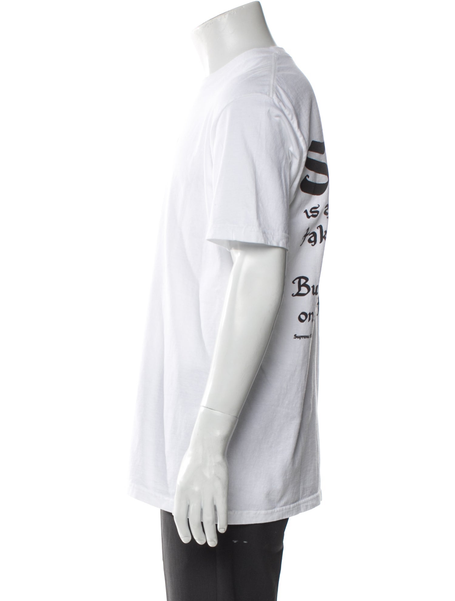 Supreme Graphic Print Crew Neck T-Shirt