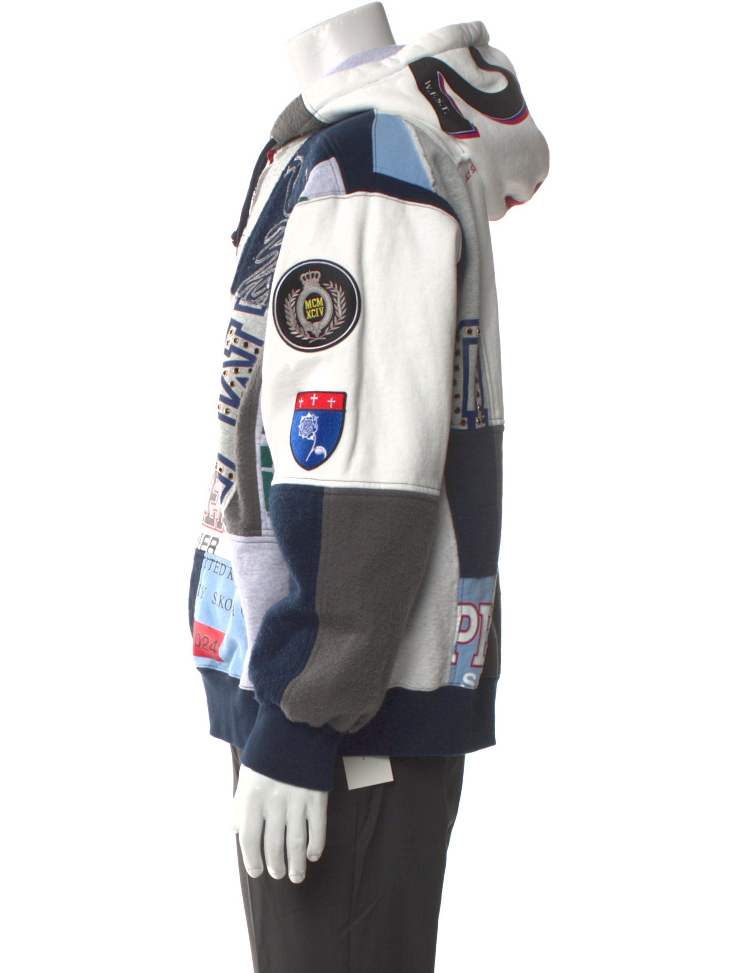 Supreme Graphic Print Crew Neck Hoodie