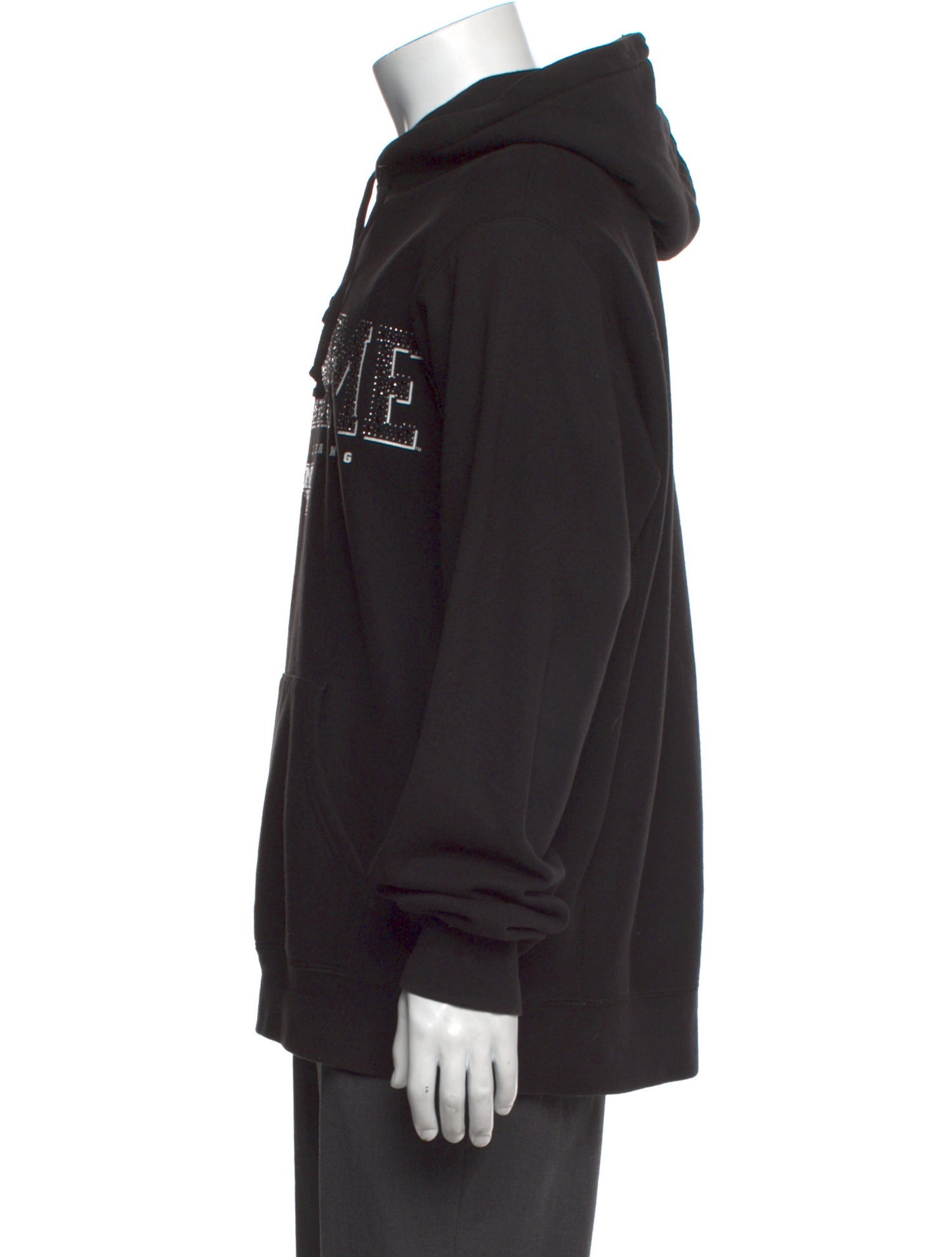 Supreme Graphic Print Crew Neck Hoodie