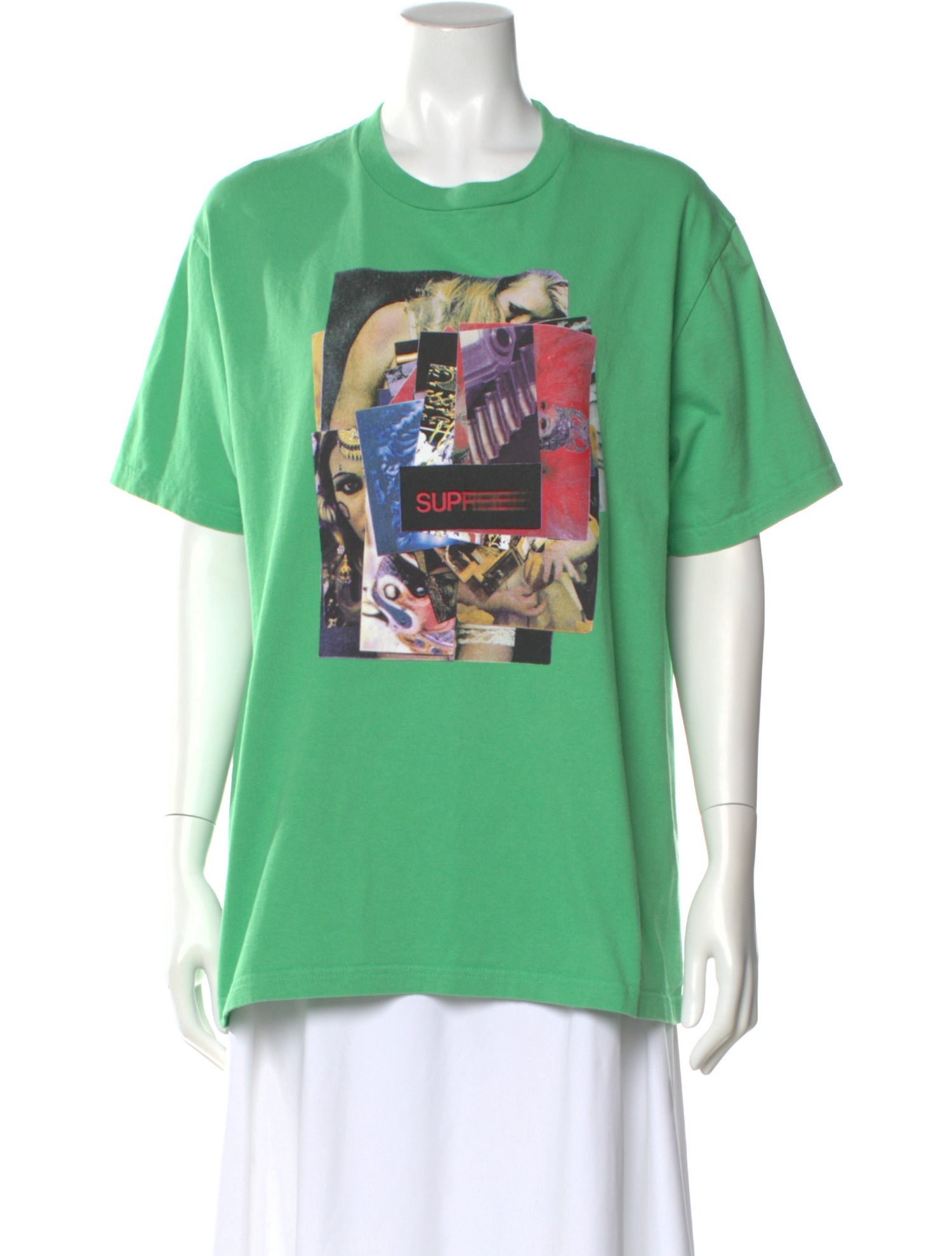 Supreme Graphic Print Crew Neck T-Shirt