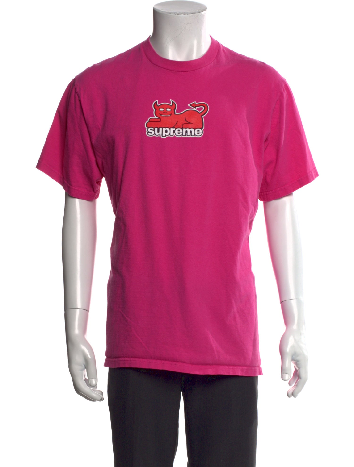 Supreme Graphic Print Crew Neck T-Shirt