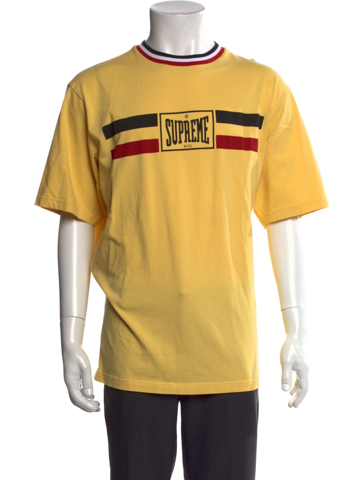 Supreme Graphic Print Crew Neck T-Shirt