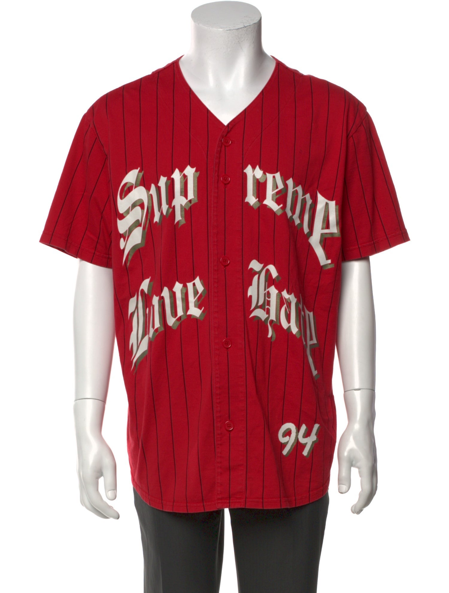 Supreme Graphic Print Short Sleeve Shirt