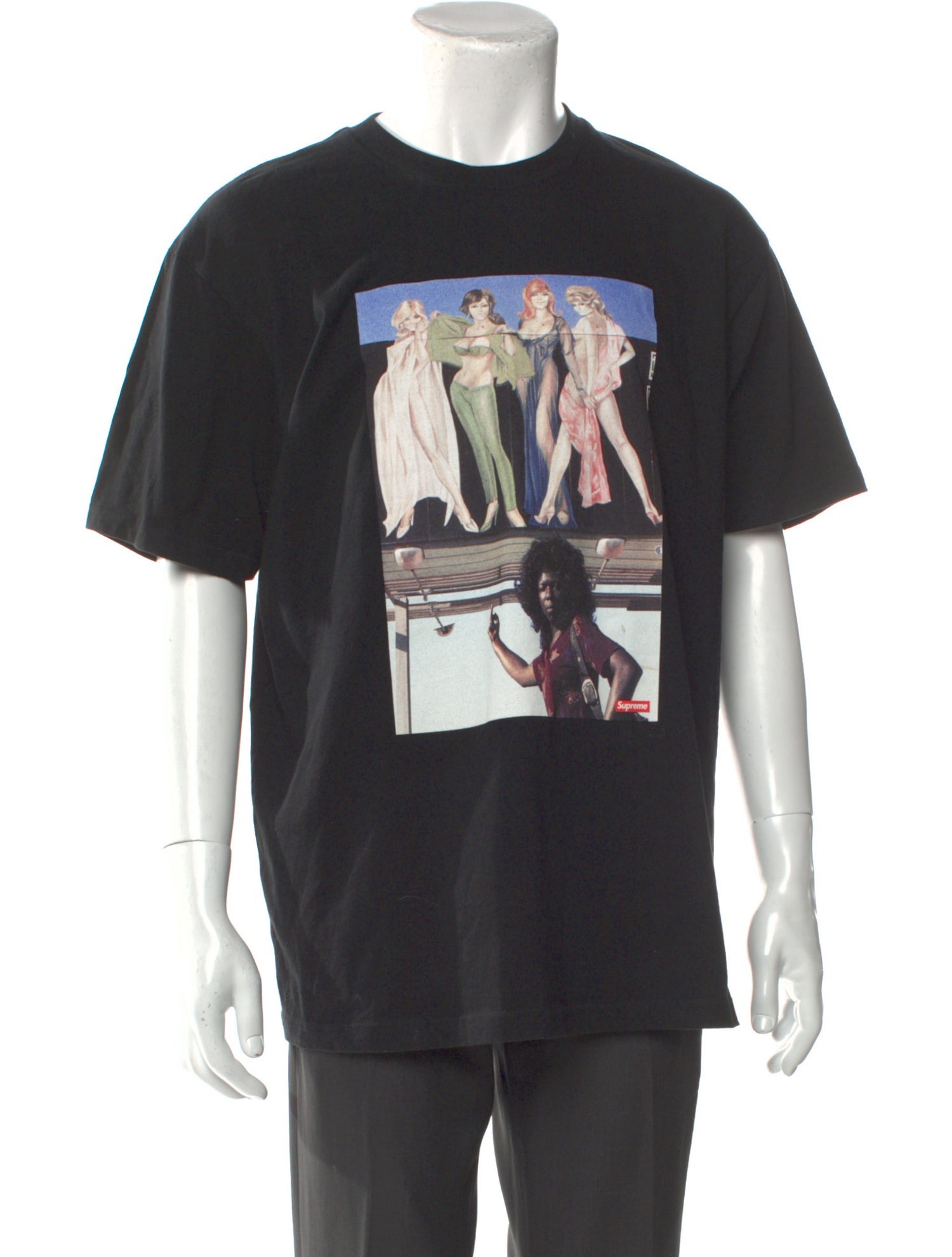 Supreme Graphic Print Crew Neck T-Shirt