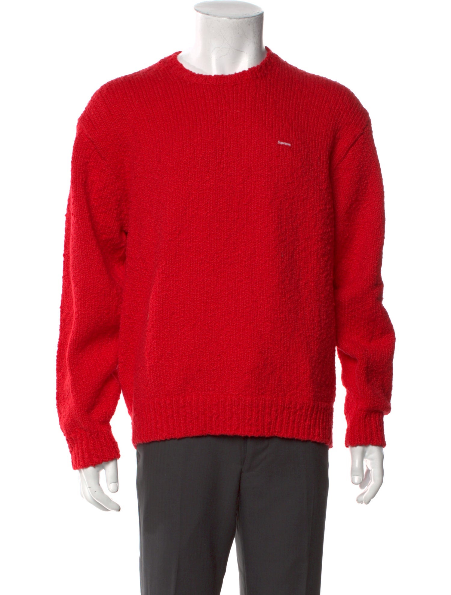 Supreme Crew Neck Long Sleeve Pullover