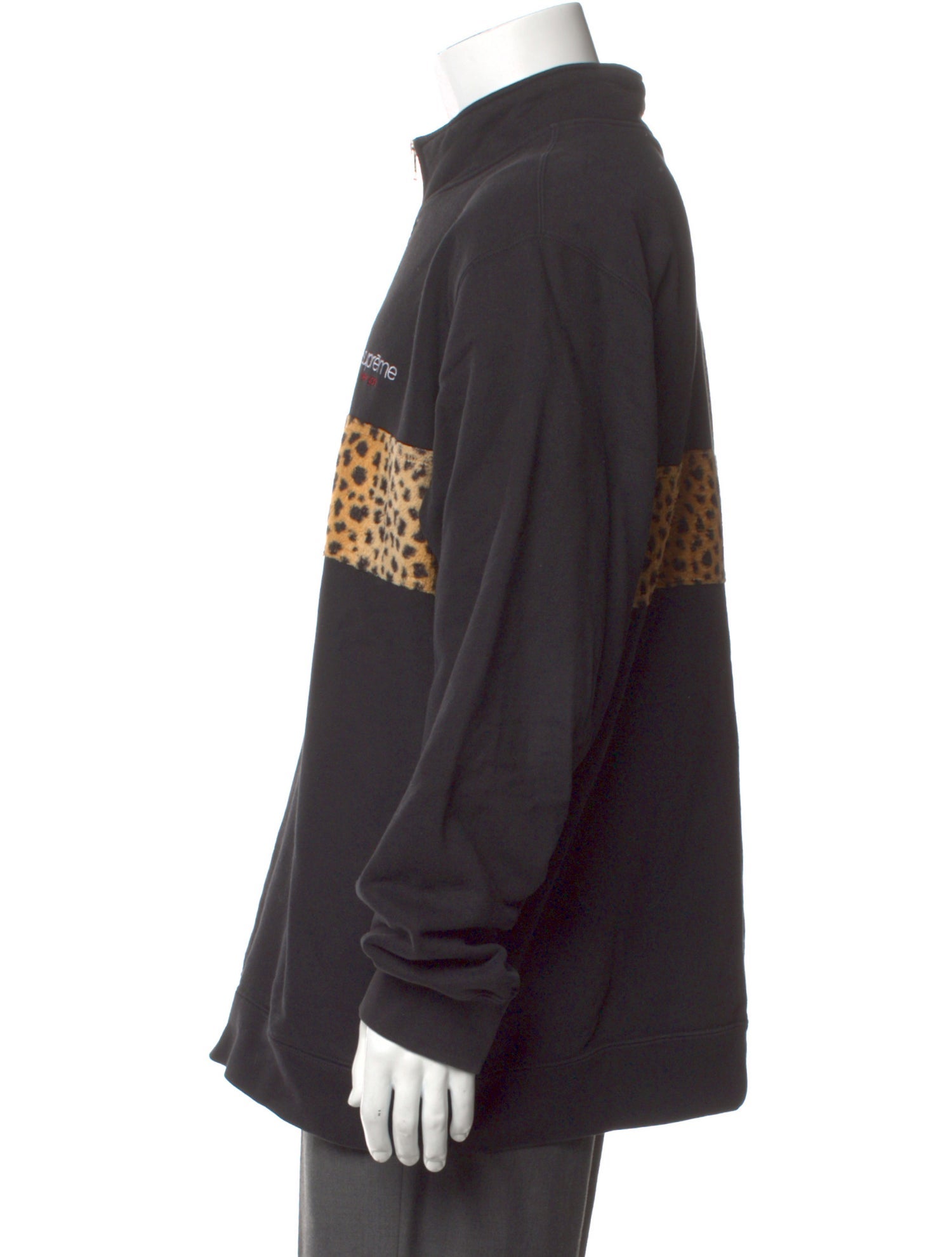 Supreme Printed Mock Neck Pullover