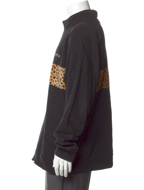 Supreme Printed Mock Neck Pullover