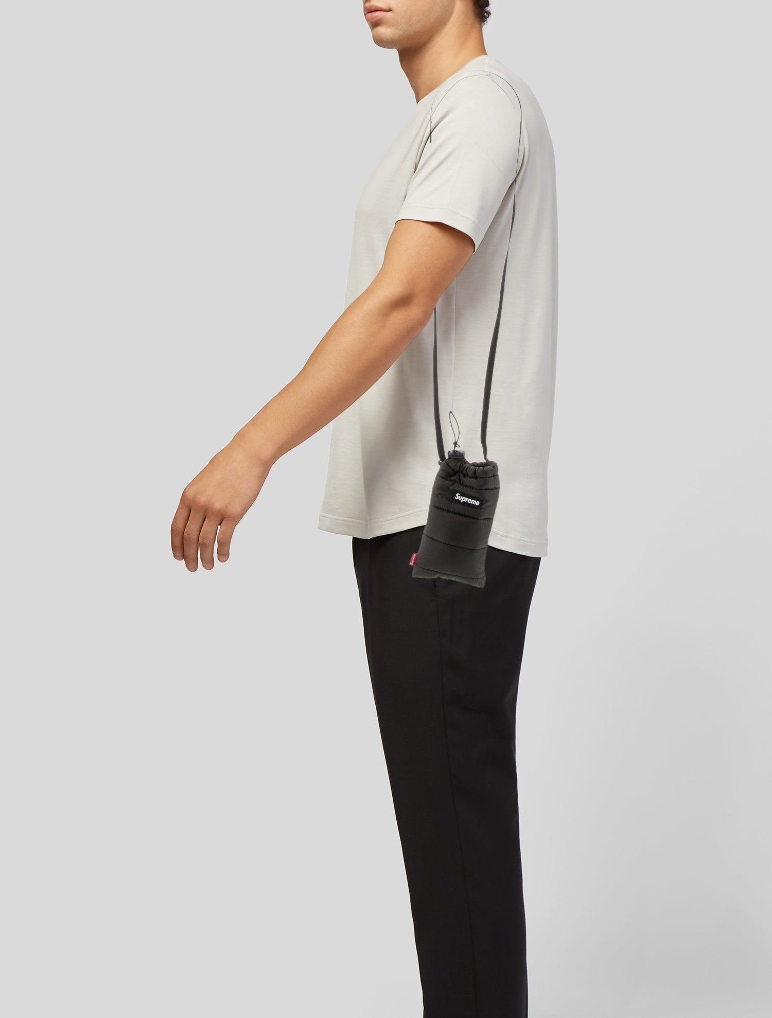 Supreme Nylon Puffer Neck Pouch