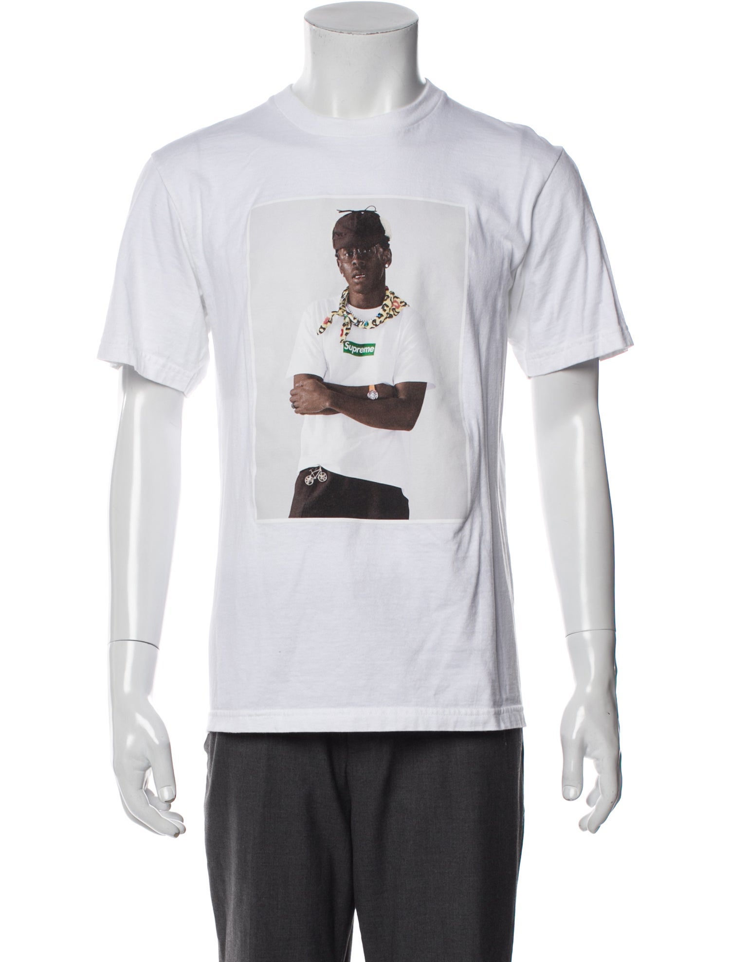 Supreme Graphic Print Crew Neck T-Shirt