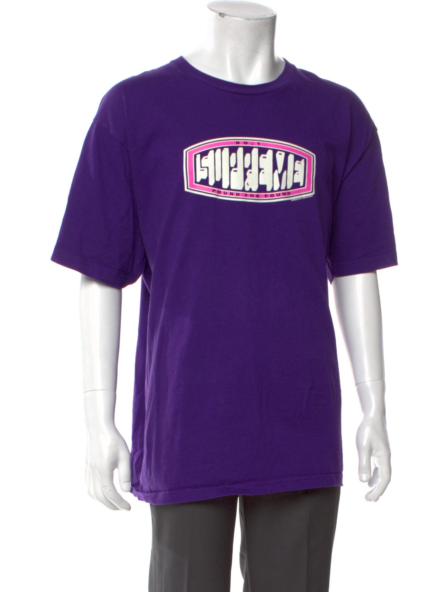 Supreme Graphic Print Crew Neck T-Shirt