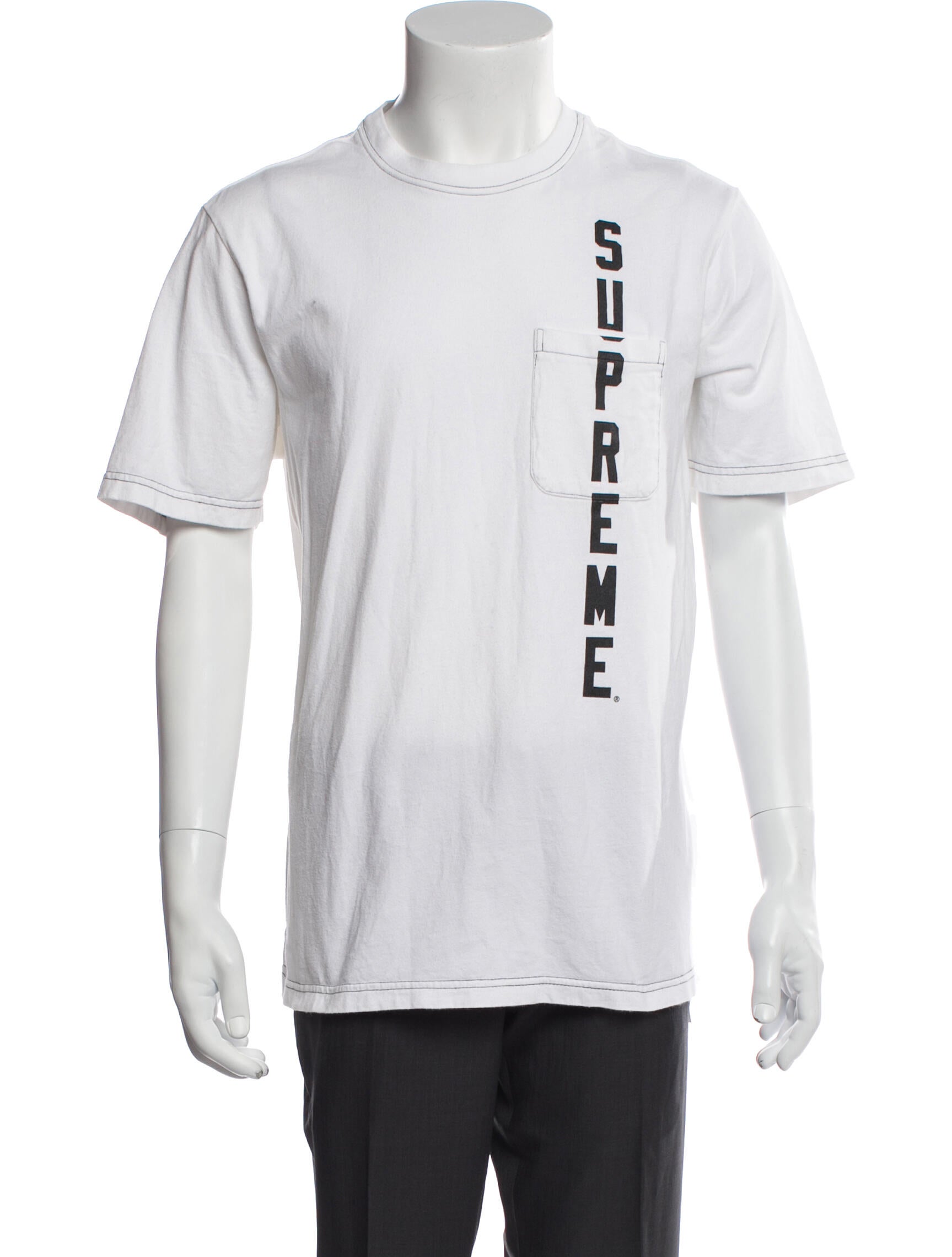 Supreme Graphic Print Crew Neck T-Shirt