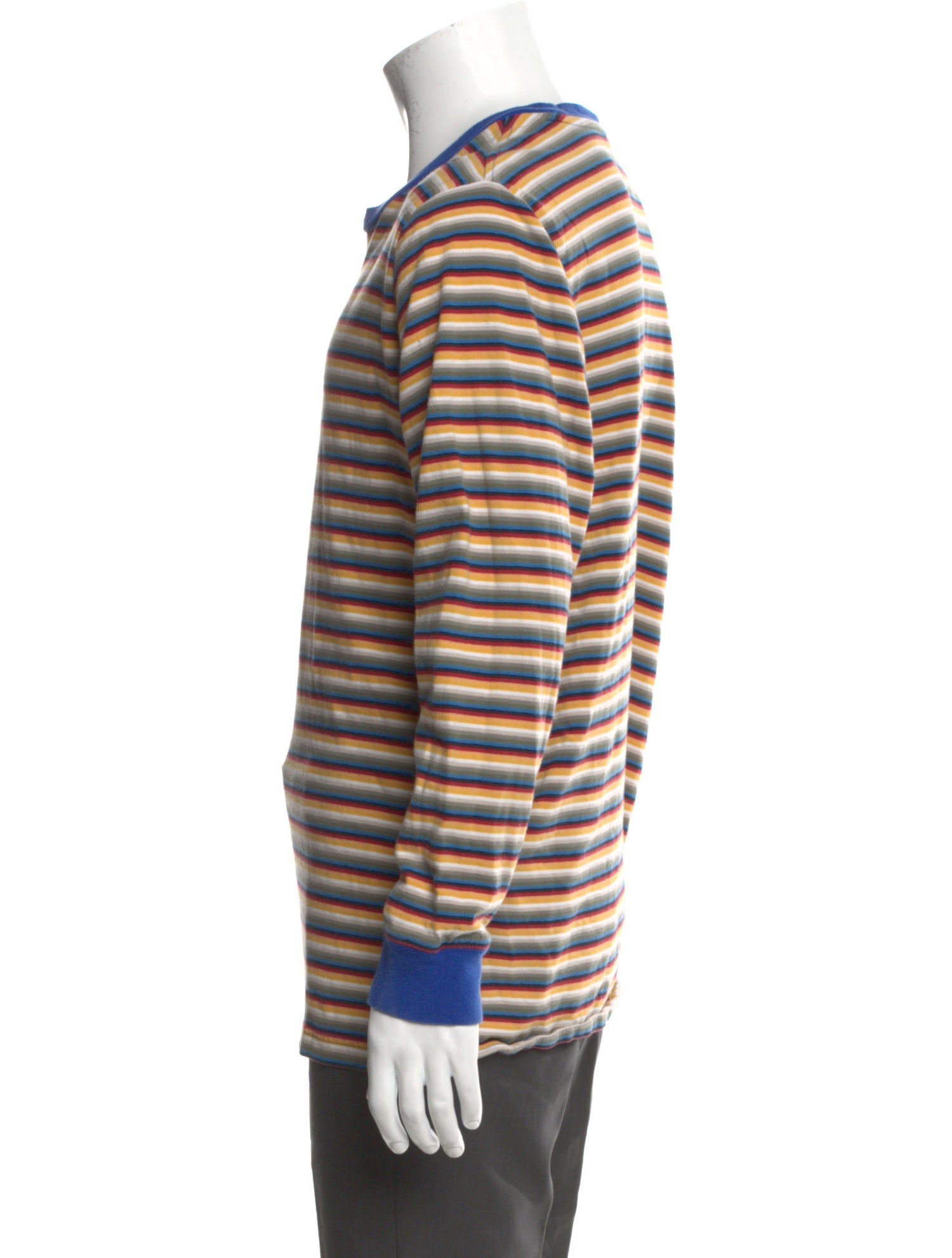 Supreme Striped Crew Neck T-Shirt