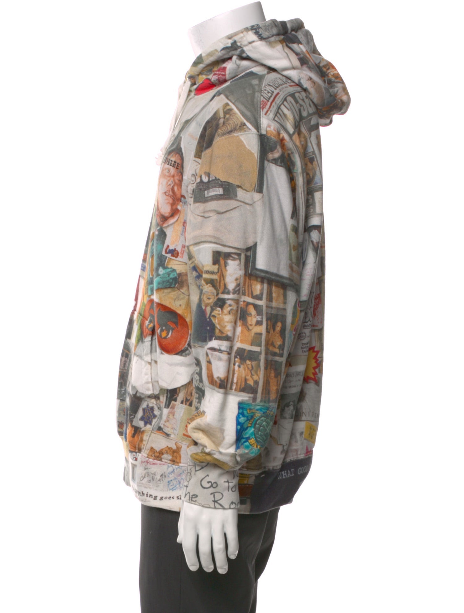 Supreme Printed Crew Neck Hoodie