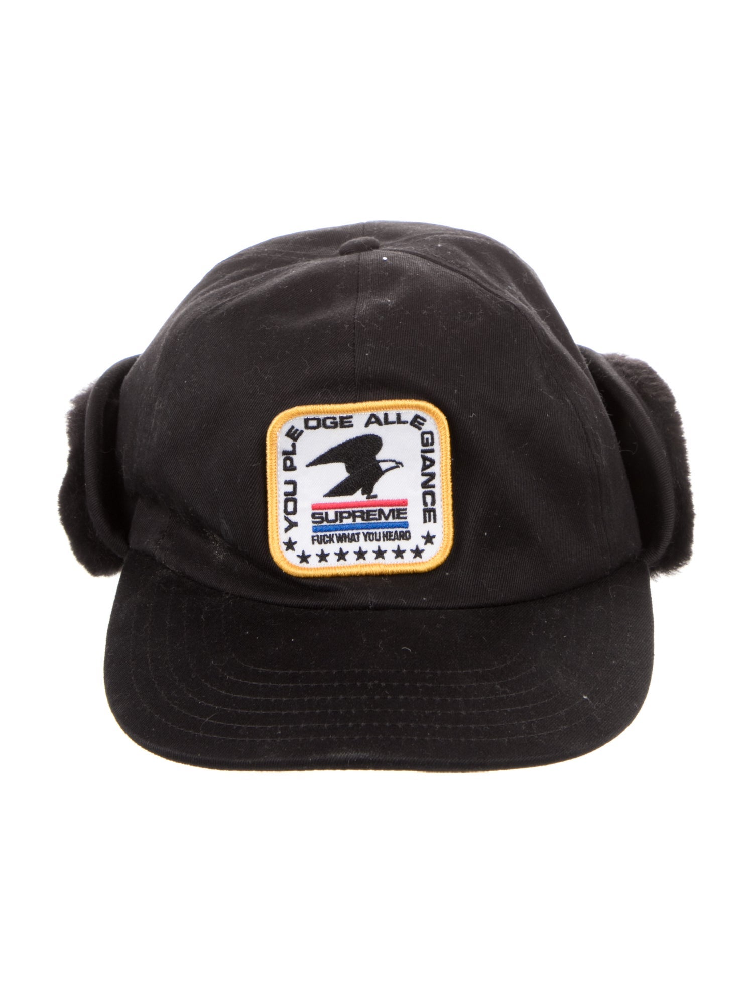 Supreme 'You Pledge Allegiance' Earflap Hat