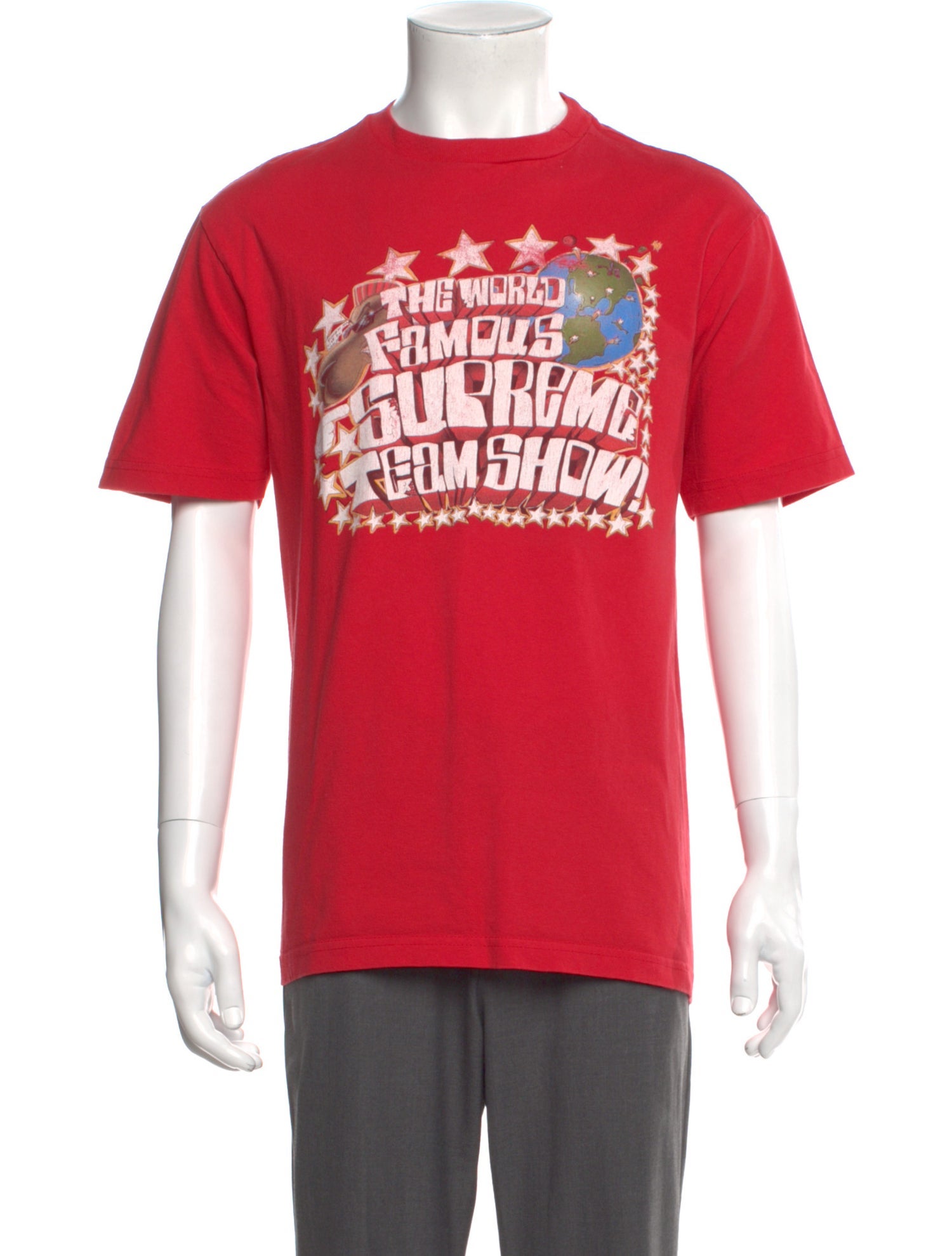 Supreme Graphic Print Short Sleeve Shirt