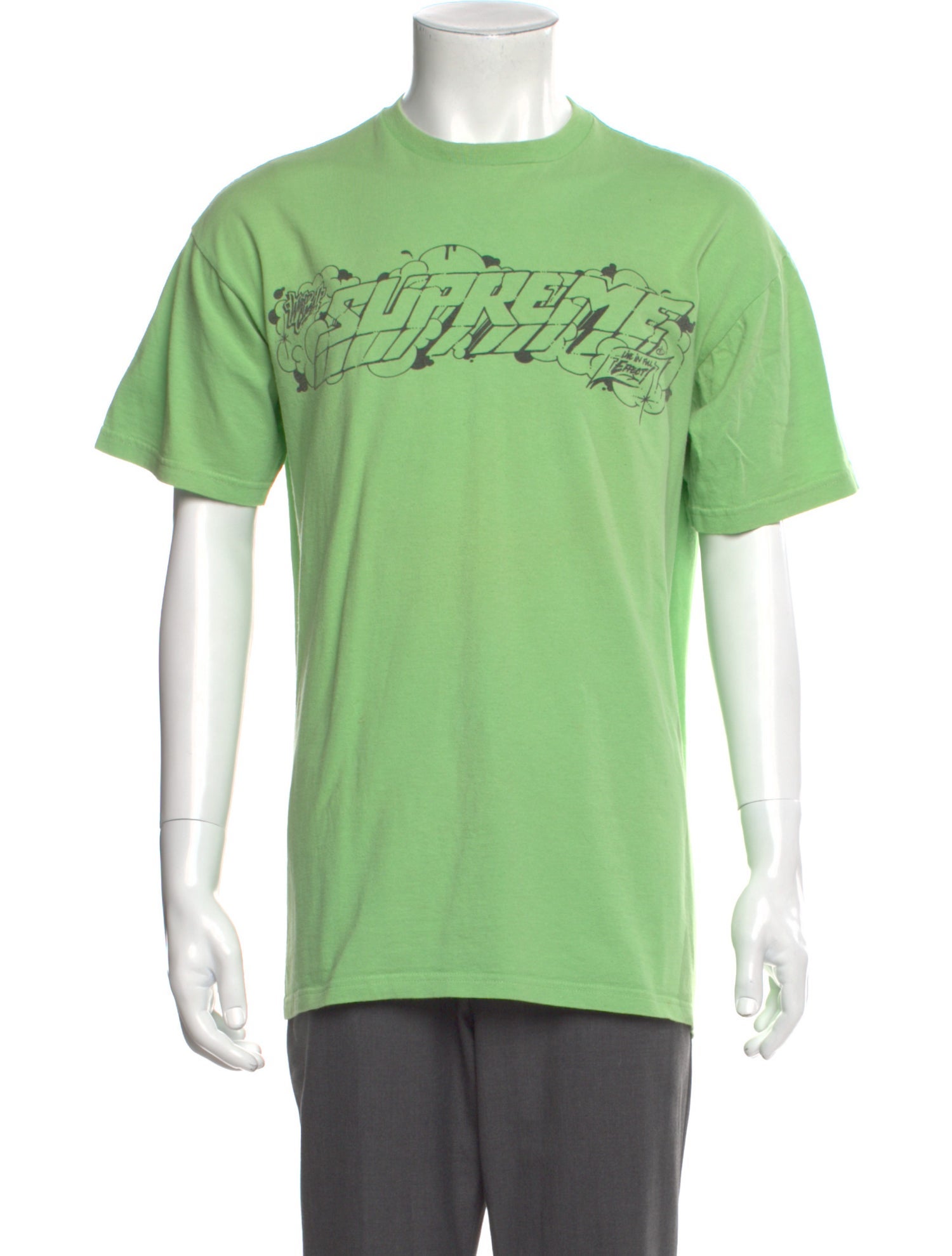 Supreme Graphic Print Short Sleeve Shirt