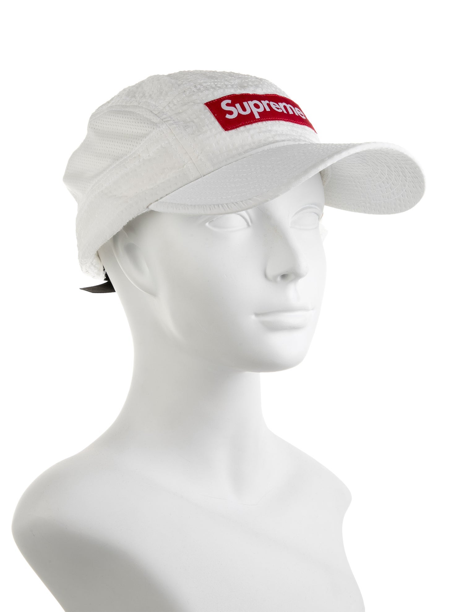 Supreme Mesh Seersucker Camp Cap