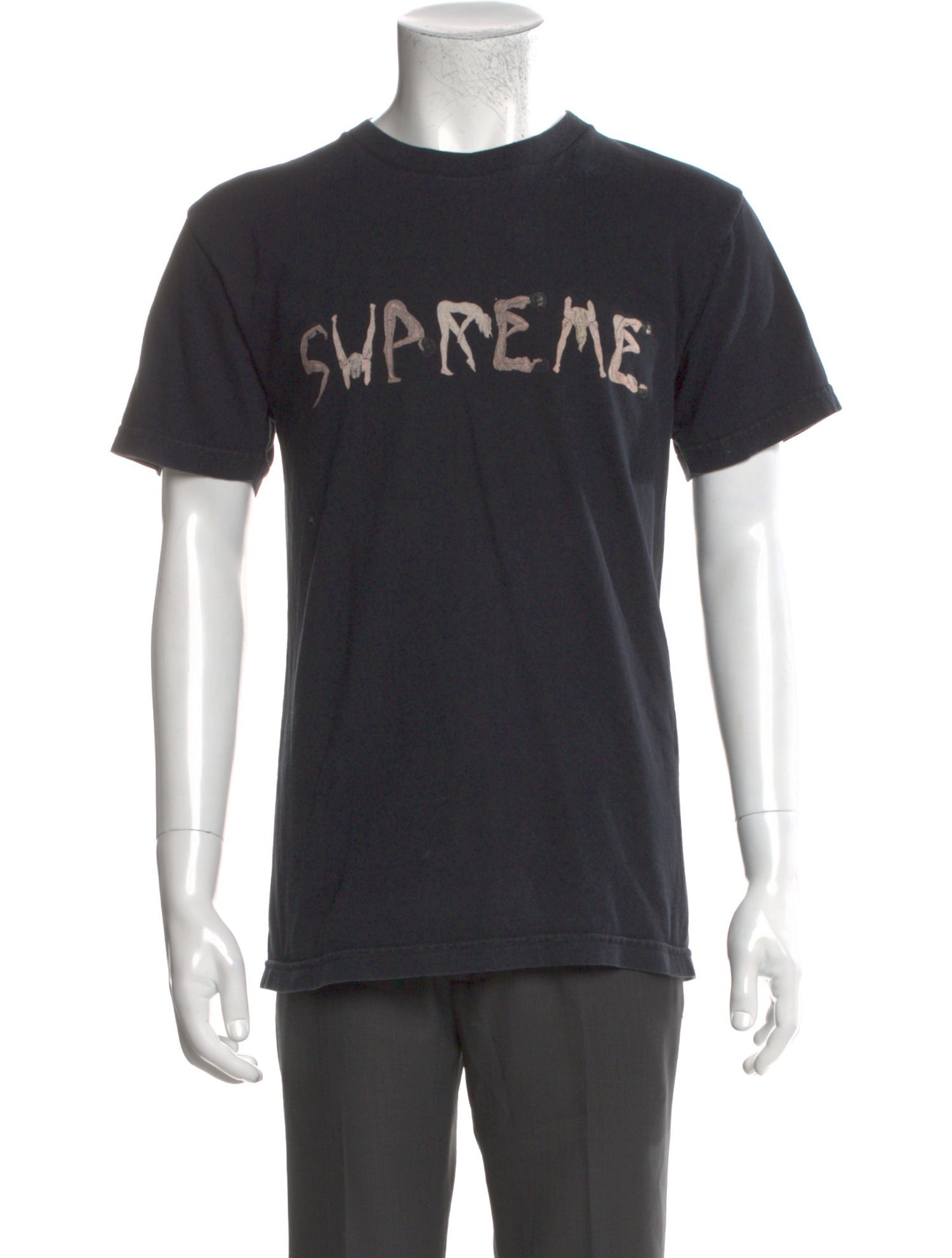 Supreme Graphic Print Crew Neck T-Shirt