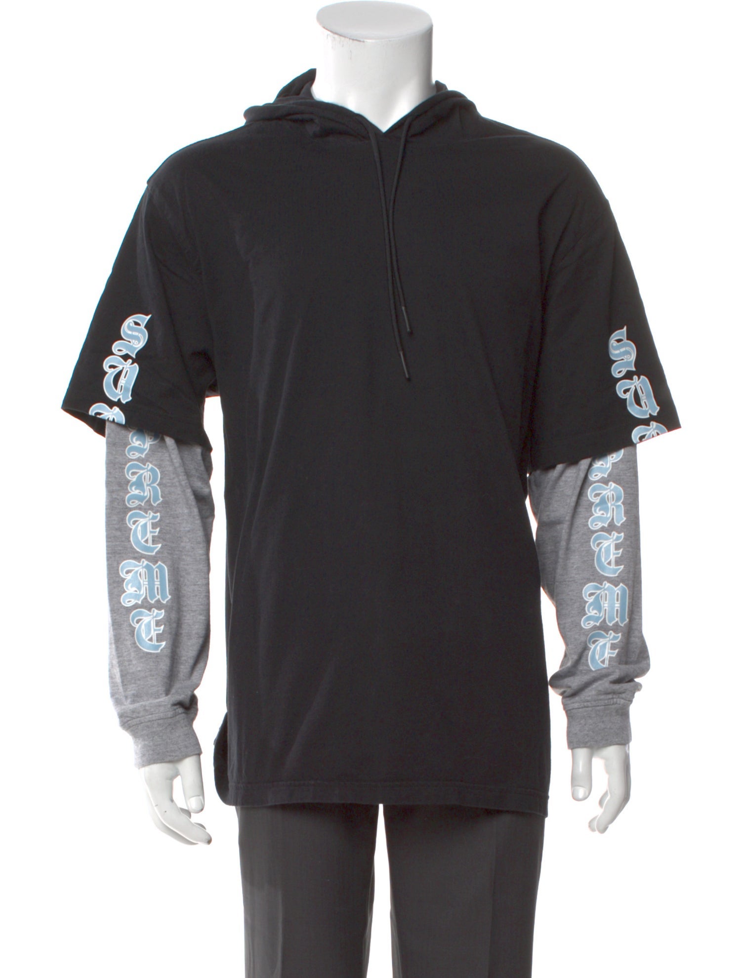 Supreme Graphic Print Crew Neck Hoodie