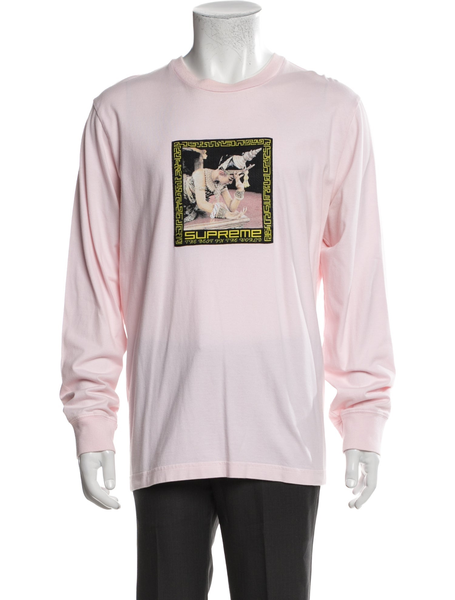 Supreme Graphic Print Crew Neck T-Shirt