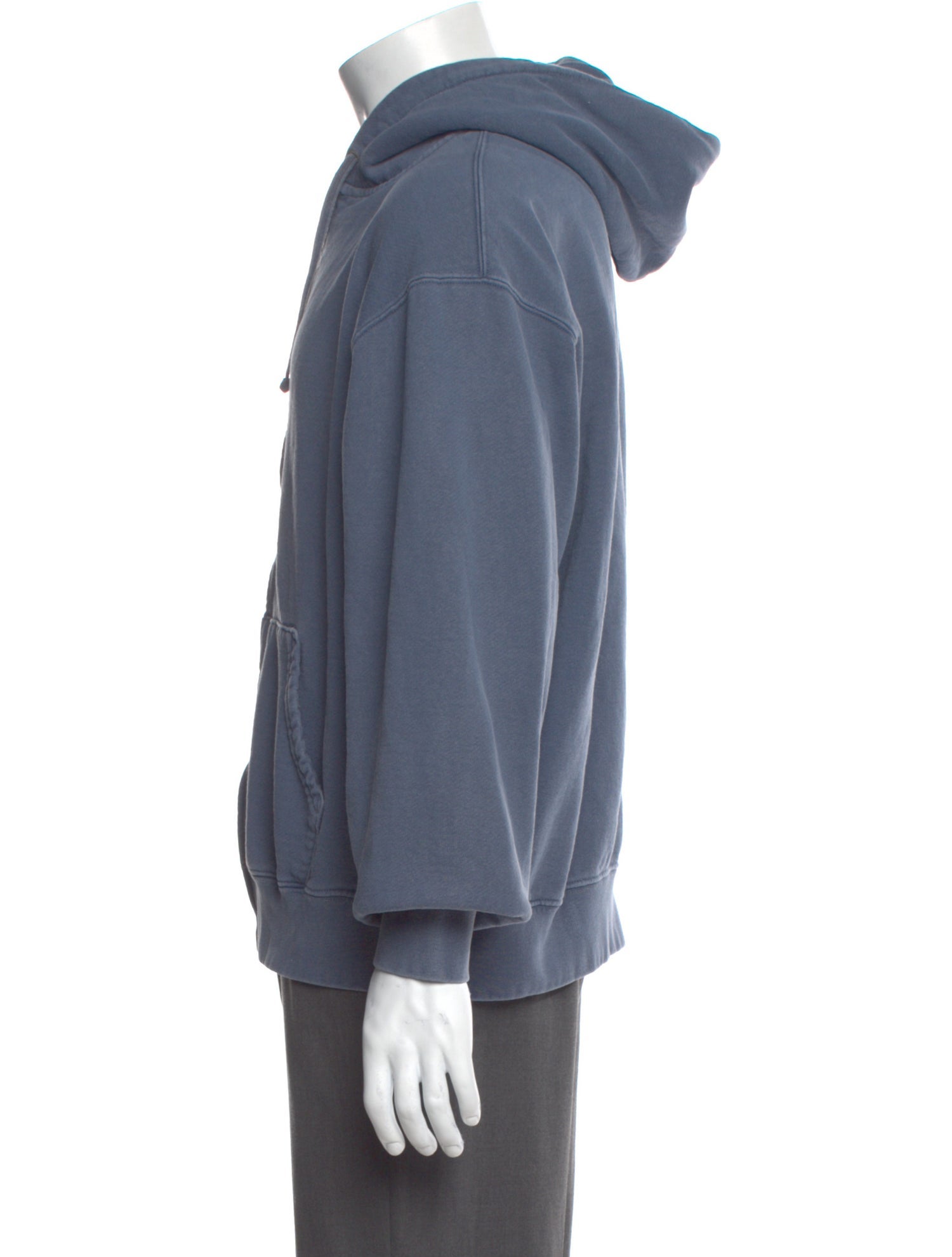 Supreme Logo ZIp Up Crew Neck Hoodie