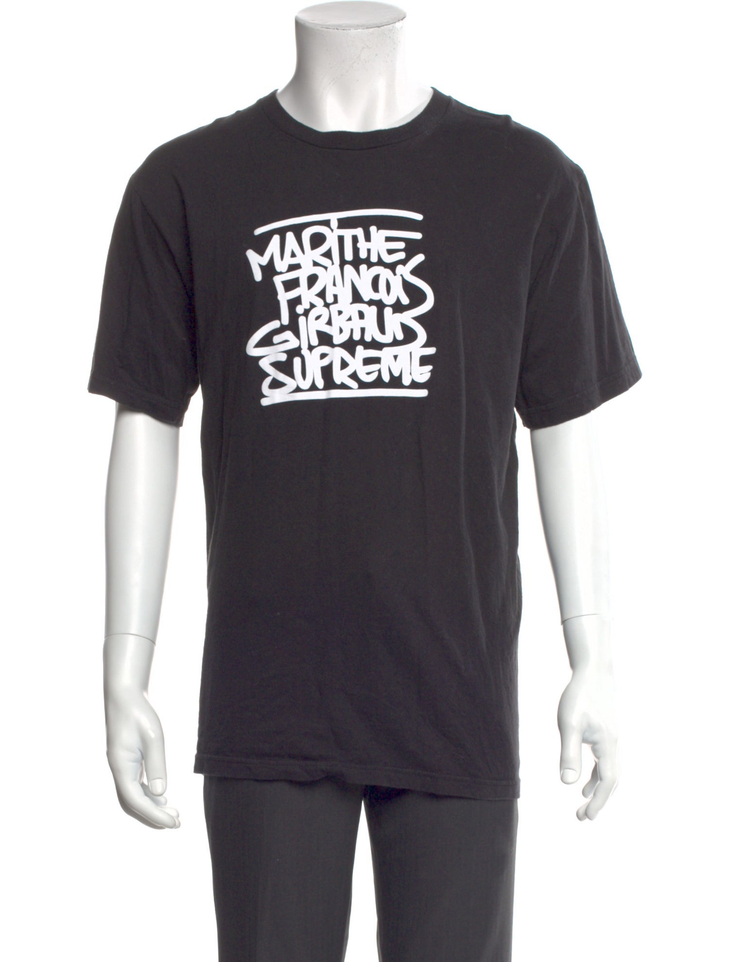 Supreme Graphic Print Crew Neck T-Shirt