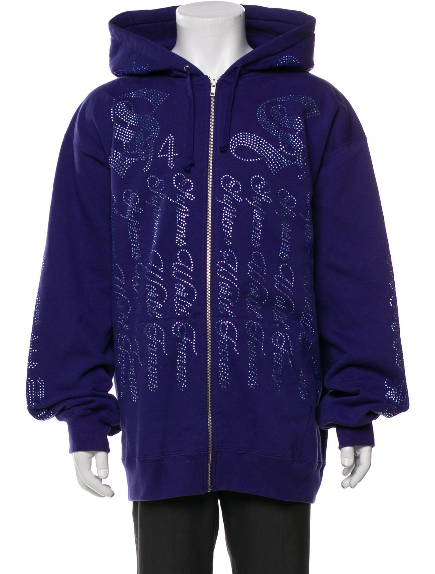 Supreme Printed Crew Neck Hoodie