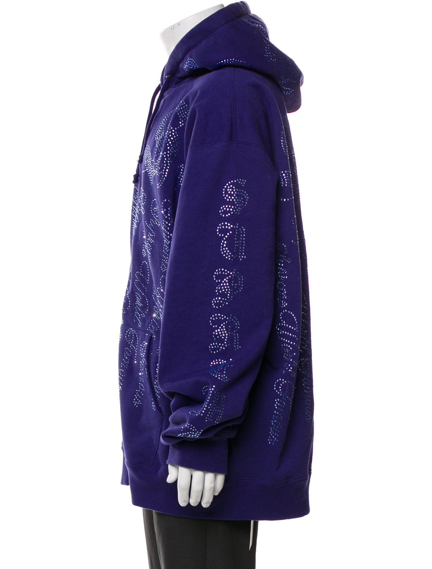 Supreme Printed Crew Neck Hoodie