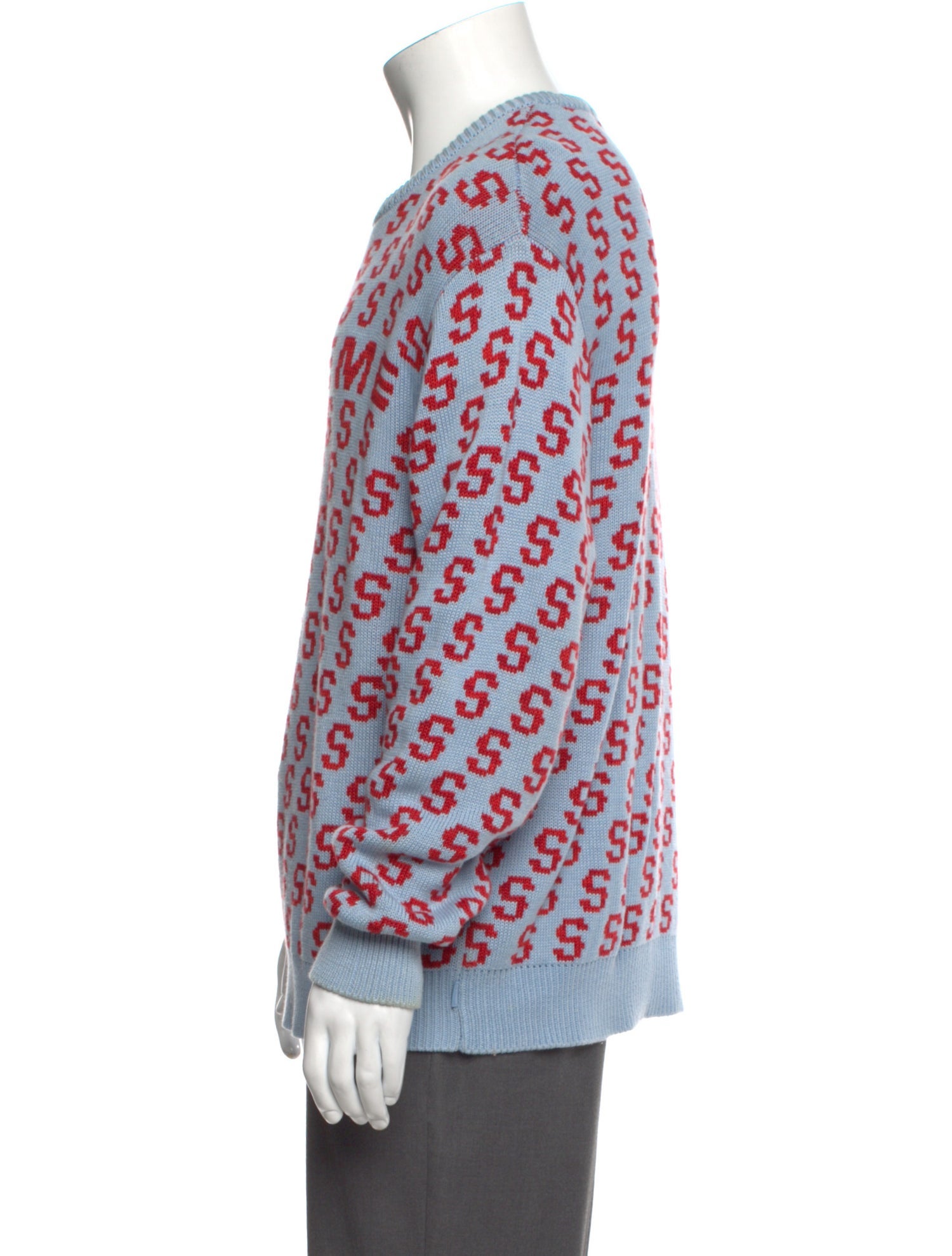 Supreme Signature Logo S Repeat Pullover