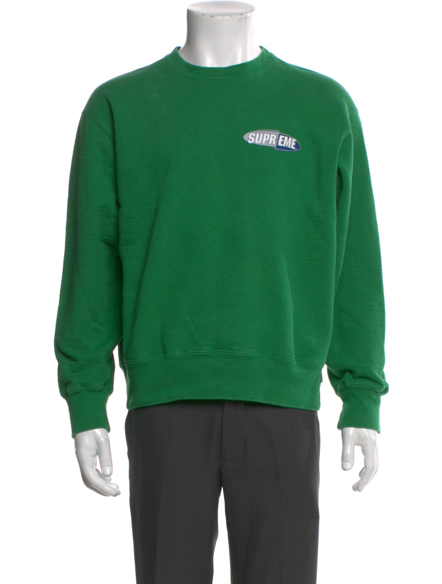 Supreme Graphic Print Crew Neck Pullover