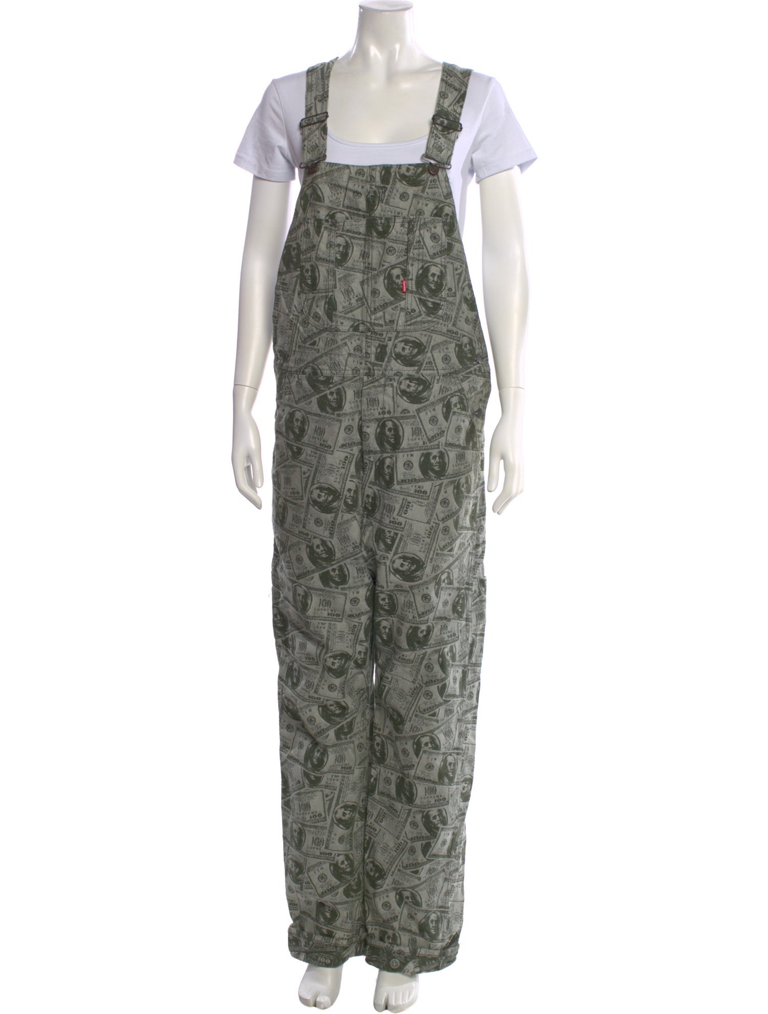 Supreme Printed Square Neckline Jumpsuit