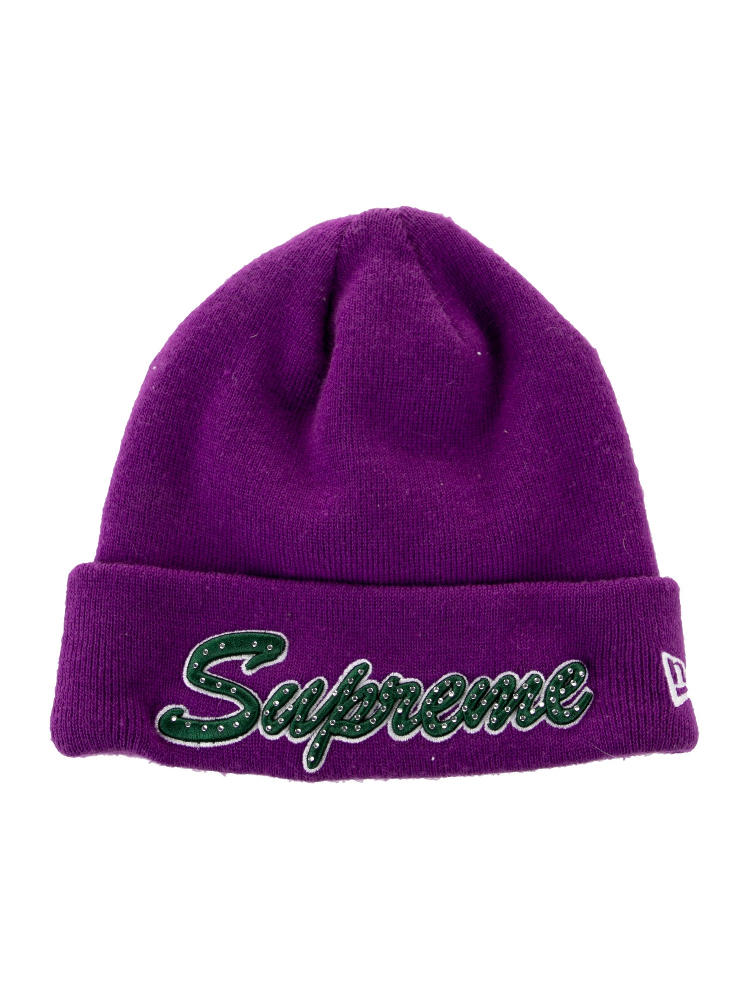 New Era x Supreme Script Beanie