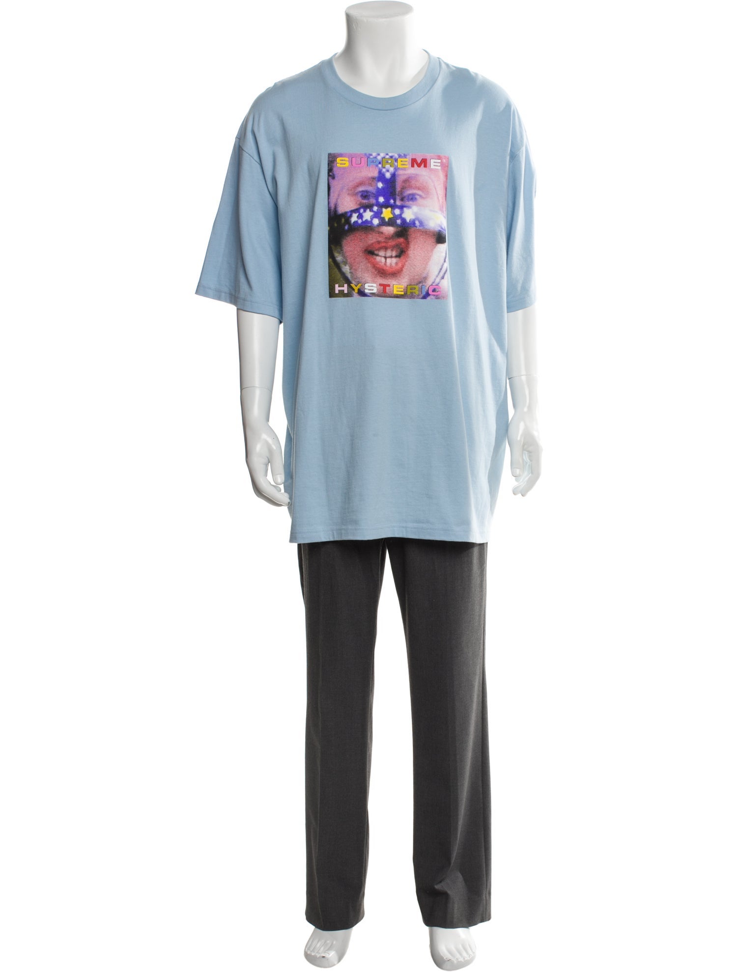 Supreme Graphic Print Crew Neck T-Shirt